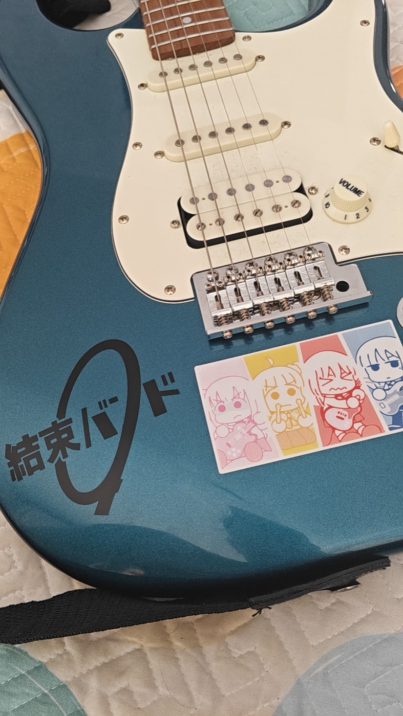 贴满贴纸